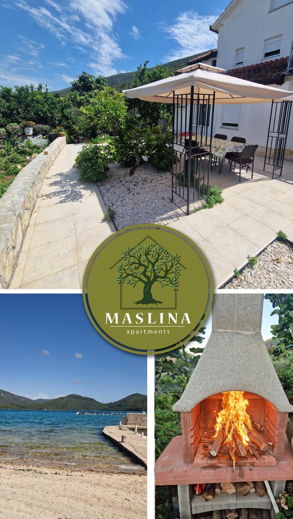 Apartments Maslina Ston Exterior foto